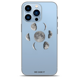 Moon phases transparent