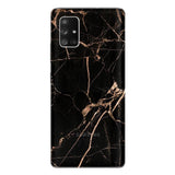 Golden black marble