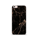 Golden black marble